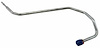 MVB006S 1966-1968 Ford Mustang Brake Booster Vacuum Line [Stainless Steel] - image 1