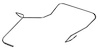 MVL002 1966-1968 Ford Mustang Distributor Vacuum Line - image 1