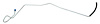 MVT002S 1964-1965 Ford Mustang Vacuum Modulator Line [Stainless Steel] - image 1