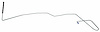 MVT003S 1964-1968 Ford Mustang Vacuum Modulator Line [Stainless Steel] - image 1
