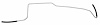 MVT011S 1967-1969 Ford Mustang Vacuum Modulator Line [Stainless Steel] - image 1