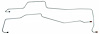 OCL002 1955-1956 Chevrolet Full-Size Transmission Oil Cooler Line - image 1