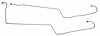 OCL003 1957 Chevrolet Full-Size Transmission Oil Cooler Line - image 1
