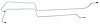 OCL004 1955 Chevrolet Full-Size Transmission Oil Cooler Line - image 1