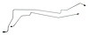 OCL008 1955-1957 Chevrolet Full-Size Transmission Oil Cooler Line - image 1