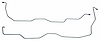 OCL202 1967-1969 Chevrolet Camaro Transmission Oil Cooler Line - image 1