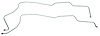 OCL205S 1974-86 Chevrolet Camaro Transmission Oil Cooler Line [Stainless Steel] - image 1