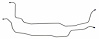 OCL207 1970-81 Chevrolet Camaro Transmission Oil Cooler Line - image 1
