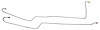 OCL402S 1959-1962 Chevrolet Full-Size Transmission Oil Cooler Line [Stainless Steel] - image 1
