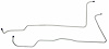 OCL407 1965-1966 Chevrolet Full-Size Transmission Oil Cooler Line - image 1