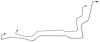 OCL600 1961-64 Full-Size Ford Transmission Cooler Line - image 1