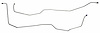 OCL703S 1968-1972 Chevrolet Chevelle Transmission Oil Cooler Line [Stainless Steel] - image 1
