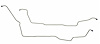 OCL704 1968-1972 Chevrolet Chevelle Transmission Oil Cooler Line - image 1