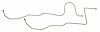 OCL708S 1964-65 Chevrolet Chevelle Transmission Oil Cooler Line [Stainless Steel] - image 1