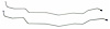 OCL900 1963-1967 Chevrolet Corvette Transmission Oil Cooler Line - image 1