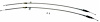 PBC400 1958-1964 Chevrolet Full-Size Rear Parking Brake Cable - image 1