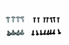 QWT600 1963 Full-Size Ford SS Upper Quarter Body Window Trim & the Seal Screws, for Front Door Upper Window Glass - image 1