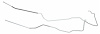 RGL2001 1971 Buick GS 455 Return Gas Lines (Pump-To-Tank) - image 1