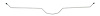 RHL900 1956-1962 Chevrolet Corvette Rear End Housing Crossover Line - image 1