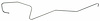 TML600 1966-77 Ford Bronco Transmission Modulator Line - image 1