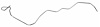 TVL300S 1974 Pontiac Firebird Transmission Vacuum Lines [Stainless Steel] - image 1