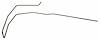 TVL600 1969 Torino/Fairlane Gas Tank Vent Line - image 1