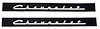 VCS001 1955-1957 Chevrolet Full-Size Valve Cover Stencil Kit - image 1