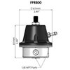 FPR 800 V2 Fuel Pressure Regulator 1/8" NPT Inlet/Outlet Ports - image 3