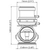 Pro-Gate50 Lite HP External Wastegate 50mm - image 3