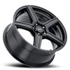 COM 775-5001-40 GB Como Wheel [Size: 17" x 7.50"] Finish: Gloss Black - image 2