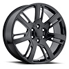 Replica ESV 229-6139-31 GB Escalade Platinum Wheel [Size: 22" x 9"] Finish: Gloss Black - image 1