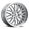 MAS 775-5108-40 SML Masi Wheel [Size: 17" x 7.50"] Finish: Silver Mirror Mach Lip