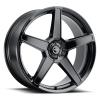 MG5 670-5003-40 GB MG5 Wheel [Size: 16" x 7"] Finish: Gloss Black - image 1