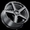 MG5 880-5004-20 GB MG5 Wheel [Size: 18" x 8"] Finish: Gloss Black - image 2