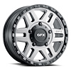 G-FX MV2 665-5130-45 GBR MV2 Wheel [Size: 16" x 6.50"] Finish: Matte Grey w/Matte Black Lip - image 1