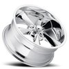 B/G Rod Works OS 770-5114-00 C Old School Wheel [Size: 17" x 7"] Finish: Chrome - image 2