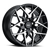 PAS 775-5002-40 GBMF Paso Wheel [Size: 17" x 7.50"] Finish: Gloss Black w/Machined Face