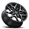 PAS 775-5002-40 GBMF Paso Wheel [Size: 17" x 7.50"] Finish: Gloss Black w/Machined Face - image 2
