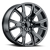 Replica SEZ 229-6139-31 GBM CHSEZ Wheel [Size: 22" x 9"] Finish: Gloss Black Milled - image 1
