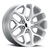 Replica SFO 290-6139-27 SMF SNWFL Wheel [Size: 20" x 9"] Finish: Silver Machined Face