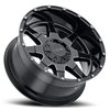 G-FX T12 790-6009-12 GBM TR-12 Wheel [Size: 17" x 9"] Finish: Gloss Black Milled - image 2
