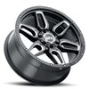 G-FX T18 290-6139-12 GBM TR-18 Wheel [Size: 20" x 9"] Finish: Gloss Black Milled - image 2