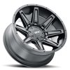 G-FX T23 785-5009-N6 MB TR23 Wheel [Size: 17" x 8.50"] Finish: Matte Black - image 2