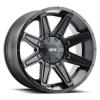 G-FX T23 890-6009-12 MB TR23 Wheel [Size: 18" x 9"] Finish: Matte Black - image 1