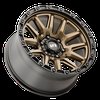 G-FX T26 890-6139-00 BRB T26 Wheel [Size: 18" x 9"] Finish: Bronze w/Black Lip & Matte Black Bolts - image 2