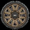 G-FX T26 890-6139-00 BRB T26 Wheel [Size: 18" x 9"] Finish: Bronze w/Black Lip & Matte Black Bolts - image 3