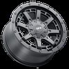 G-FX T27 890-6009-12 MB T27 Wheel [Size: 18" x 9"] Finish: Matte Black - image 2