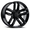Replica TBS 229-6139-24 GB Trail Boss Wheel [Size: 22" x 9"] Finish: Gloss Black - image 1