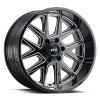 G-FX TM6 290-6139-12 GBM TM6 Wheel [Size: 20" x 9"] Finish: Gloss Black Milled - image 1