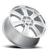 TUR 785-6002-39 SMF Turin Wheel [Size: 17" x 8.50"] Finish: Silver Mirror Mach Face/Lip - image 2